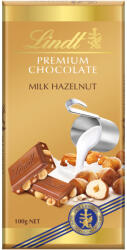 Lindt tejcsokoládé pörkölt egész mogyoróval 100 g