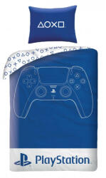  PlayStation Blue ágyneműhuzat 140×200cm, 70x90 cm microfibre (HAX618484) - aprotalpak