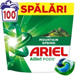 Ariel Allin1 PODS® Mountain Spring kapszulás mosószer, 100 mosás