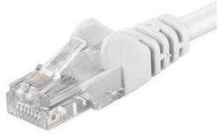 PremiumCord Patchcord UTP PremiumCord RJ45-RJ45 Cat. 5e 10m, Alb (sputp100W)