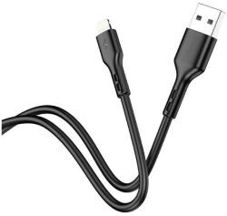 Lamtech Cablu Date si Incarcare Lamtech USB Lightning 2.4A 2m Negru (8718858444526)