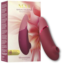 Womanizer Next léghullámos csiklóizgató (bordó) - szeresdmagad