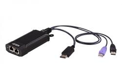 ATEN Switch KVM Aten KG9950T DigiProcessor, 2 x USB-A, 1 x DisplayPort, Black (KG9950T-AX)