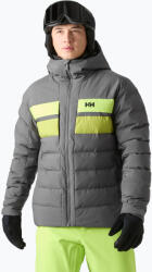 Helly Hansen Geacă de schi pentru bărbați Helly Hansen Bossanova Puffy thunder grey