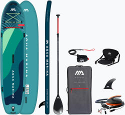 Aqua Marina Set placă SUP gonflabilă Aqua Marina Super Trip Essential 12'6" dark green