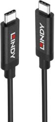 Lindy Cablu de date Lindy LY-43348, USB-C - USB-C, 3m, Black (LY-43348) - flax