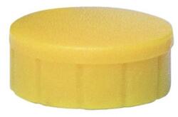 MAUL Magnet de tablă MAUL 15 mm, galben, set de 10 bucăți (6161513)
