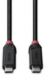Lindy Cablu de date Lindy, USB-C male - USB-C male, 2 m, Black (LY-37002)