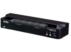 ATEN Switch KVMP Aten CS1924A, 4 x DisplayPort, Black (CS1924A-AT-G)