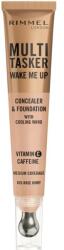Rimmel Corector si fond de ten Rimmel Multi-Tasker Wake Me Up, 025 Rose Ivory, 20 ml (3616305714848)