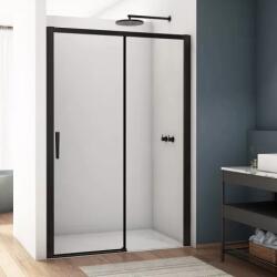SanSwiss Usa dus glisanta Ronal Divera 130 cm, grosime sticla 6 mm, tratament anticalcar, profil negru mat (D22S2B1300607)