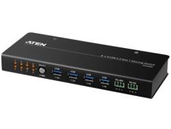 ATEN Switch KVM Aten VS5821, 4 x USB 3.0, Black (US3384I-AT)