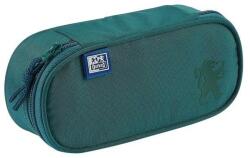 OXFORD Penar Oval Oxford School - Verde închis, 1 fermoar (400174198) Penar