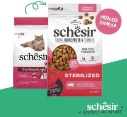 Schesir Cat Sterilized Monoprotein Adult Ham 1, 5 kg