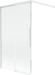 Mexen Rox kétszárnyú toló zuhanyfal, 100 x 150 cm, átlátszó, fehér - 8C9-100-003-20-00