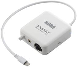 KORG Interfață audio Korg - plugKEY, pentru iOS, alb (394019)