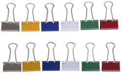MAUL Binder csipesz MAUL 25 mm színes 12 darabos 2132599 (2132599)