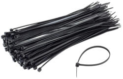 TSY Power Coliere de plastic Nylon 6/6, 200×2.5 mm, negru, set 100 buc, TSY Cable TCP-200-2.5-B (TCP-200-2.5-B)
