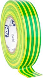 WKK Bandă izolatoare PVC galben-verde 19mm x 20m, ignifugă, adeziv cauciucat, WKK 7122122310 (7122122310)