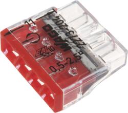 WAGO Conector compact de îmbinare WAGO 2273-204, 4 poli, max. 2.5 mm2 (set 100 buc. ) (2273-204)