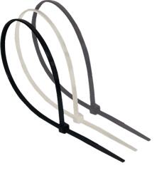 CELO Coliere din plastic pentru cablu 2.5×150 mm, alb, rezistente UV, 100 buc. , CELO 125150CCT (125150CCT)