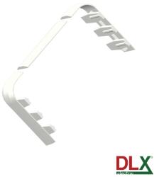DLX Electric Element de îmbinare pentru canal cablu 102 mm, alb RAL 9010-9016, autostingere UL94V0, DLX Electric (DLX-102-06)
