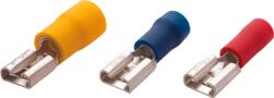 Plastim Terminale izolate tip mamă 0.5-1.5 mm2, soclu 0.8×6.35 mm, manșon roșu, set 200 buc. Plastim PFD-1638 (PFD-1638)