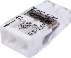 WAGO Conector WAGO de îmbinare rapid, 2 poli, max. 2.5 mm2, set 100 buc. , WAGO 2273-202 (2273-202)