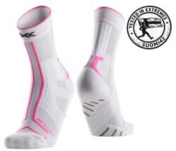 X-Bionic X-SOCKS® TRAILRUN TERRASKIN EXPERT CREW Șosete X WHITE/FLUO PINK 35-38 EU