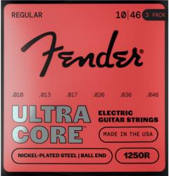 Fender UltraCore 1250R (3-Pack), Nickel-Plated Steel, Ball End, 010-046