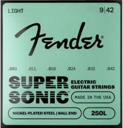 Fender SuperSonic 250L (3-Pack), Nickel-Plated Steel, Ball End, 009-042
