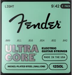 Fender UltraCore 1250L (3-Pack), Nickel-Plated Steel, Ball End, 009-042