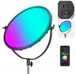  Neewer GR18C 18" RGB LED körlámpa, 65 W, fekete