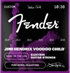 Fender Hendrix Voodoo Child, Pure Nickel, Bullet End, 010-038