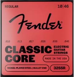 Fender Classic Core Bullets 3255R, Nickel-Plated Steel, Bullet End, 010-046