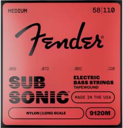 Fender SubSonic 9120M, Nylon Tapewound, Long Scale, 058-110