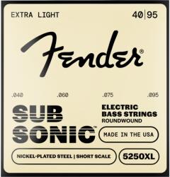 Fender SubSonic 5250XL, Nickel-Plated Steel, Short Scale, 040-095