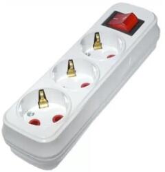 Horozk Electrik Cap Prelungitor cu 3 Prize Horoz, cu Intrerupator (ZLN-EXT200-300-302)