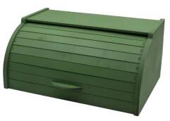 Zilan Cutie de Paine, din Lemn de Albasia, 38 x 18 x 26 cm, Verde (ZLN-EXT9072-2)