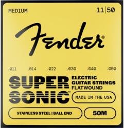 Fender SuperSonic 50M, Flatwound Stainless Steel, Ball End, 011-050