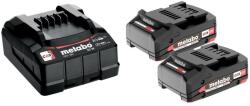 Metabo Basic-set akkucsomag 2x2, 0Ah akku plusz töltő