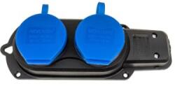 Berger Prelungitor Cauciucat pentru Exterior, Z Tools, cu 2 Lacasuri, 10 A-16 A, 250 V, fara Cablu (ZLN-ZTS9063)