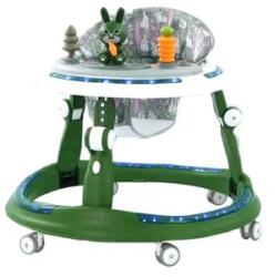 Z-tools Premergator cu 6 Roti Silentioase, Z Tools, 6 Luni+, cu Sunet si Lumini, Pliabil, Verde (ZLN-ZTS9112)