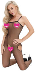 Cottelli Collection Crotchless Net Catsuit 2551861 Black S/M/L