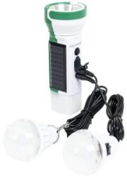 Z-TOOLS Kit Lanterna cu Incarcare Solara si 2 Becuri LED, Z Tools (ZLN-ZTS8261)