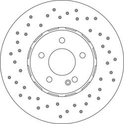 TRW Disc frana TRW DF6699S (DF6699S) - automobilus