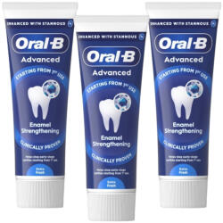 Oral-B Advanced Enamel Strenghtening Extra Fresh fogkrém (3x75 ml)