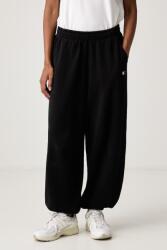 Tommy Jeans pantaloni de trening pentru femei cu bumbac 9BY2-SPDZAK_99X (DW0DW23536)