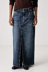 Guess Jeans fustă cu crăpătură din denim 9BY2-SDDZDY_59J (W6BD52.D1806)