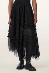 AllSaints fustă asimetrică JEN 9BY2-SDDZGU_99X (W084RE)